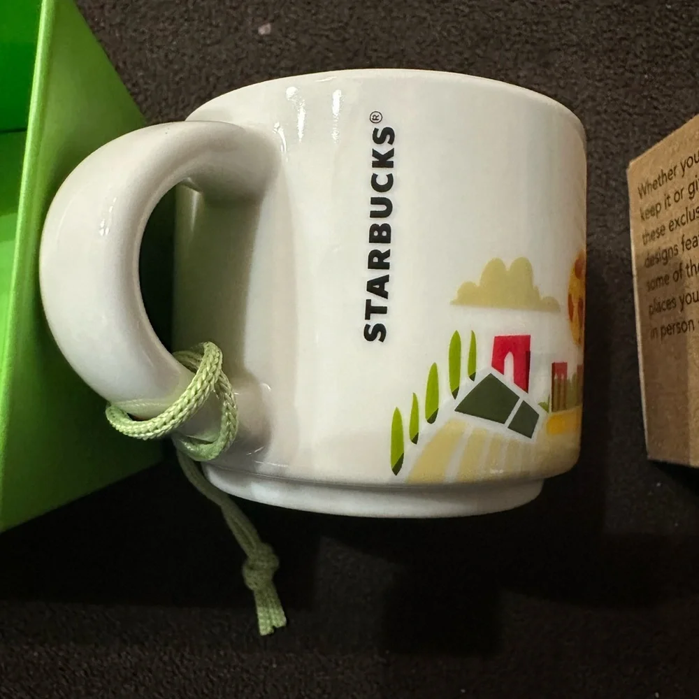 Starbucks Italy 2oz YAH ornament